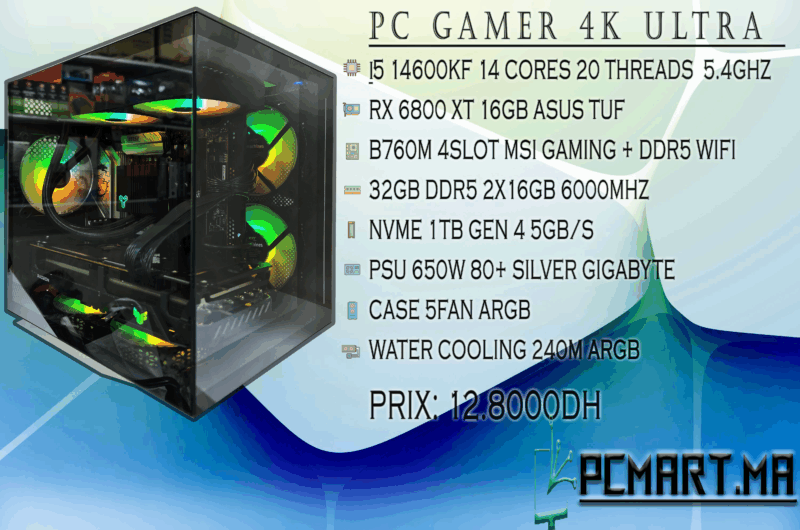 I5 14600KF RX 6800 XT